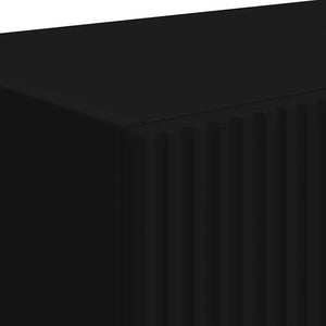 Ντουλάπι Τηλεόρασης Τοίχου 2 pcs Μαύρο 59,5 x 31 x 40 εκ - Pakobazaar