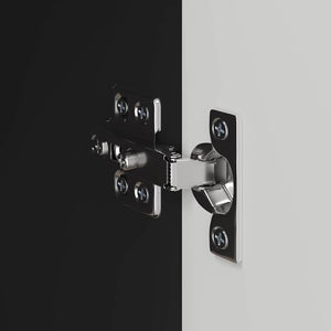 Ντουλάπι Τηλεόρασης Τοίχου 2 pcs Μαύρο 59,5 x 31 x 40 εκ - Pakobazaar