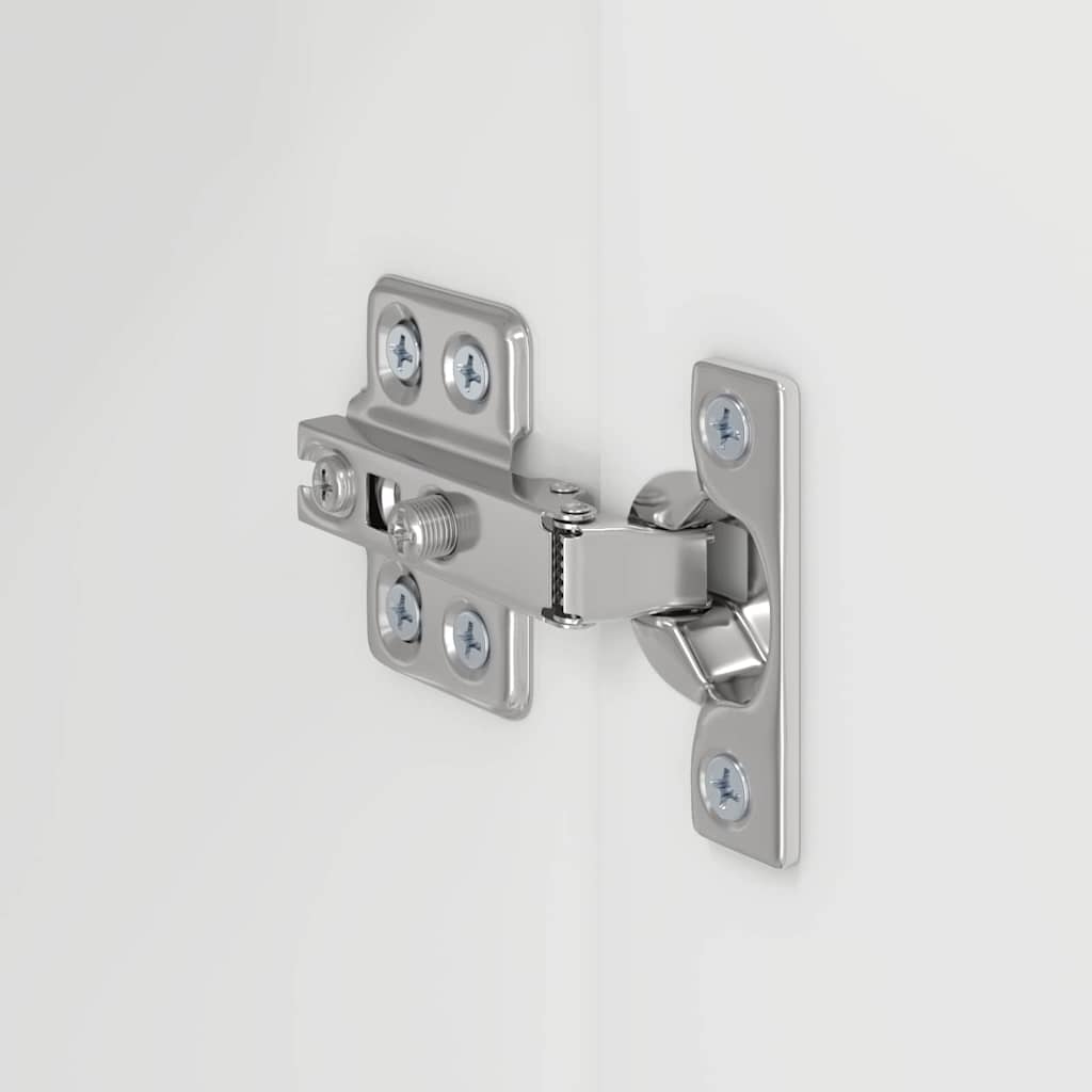 Ντουλάπι Τηλεόρασης Τοίχου Επιτοίχιο Υψηλής γυαλάδας λευκό