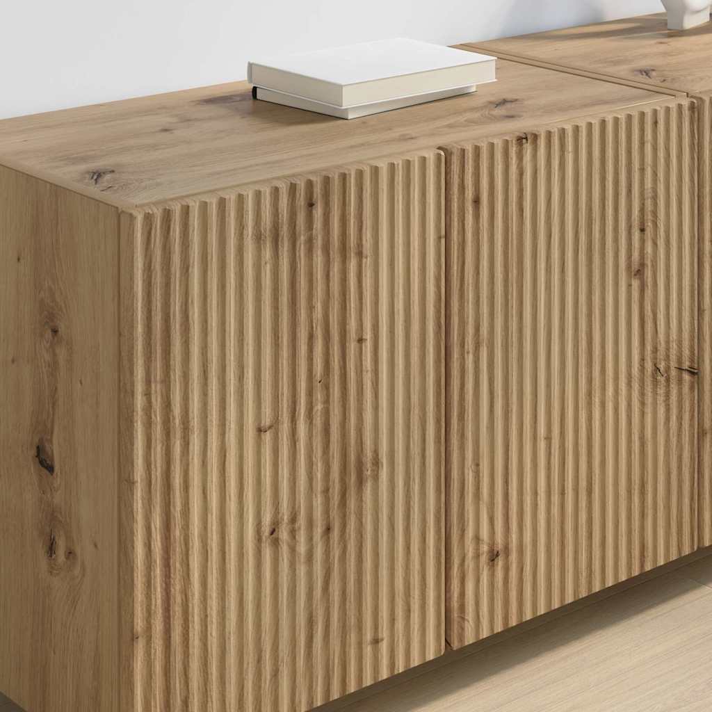 Ντουλάπι Τηλεόρασης Τοίχου Artisan Oak 59,5 x 31 x 40 εκ