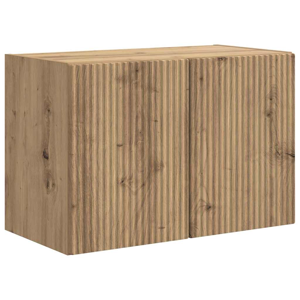 Ντουλάπι Τηλεόρασης Τοίχου Artisan Oak 59,5 x 31 x 40 εκ