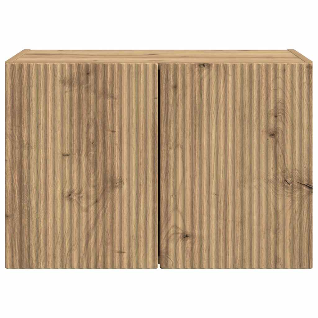 Ντουλάπι Τηλεόρασης Τοίχου Artisan Oak 59,5 x 31 x 40 εκ