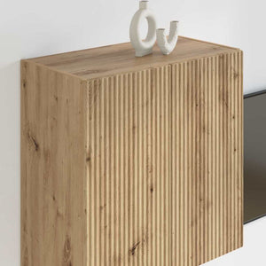 Ντουλάπι Τηλεόρασης Τοίχου Artisan Oak 59,5 x 31 x 60 εκ - Pakobazaar
