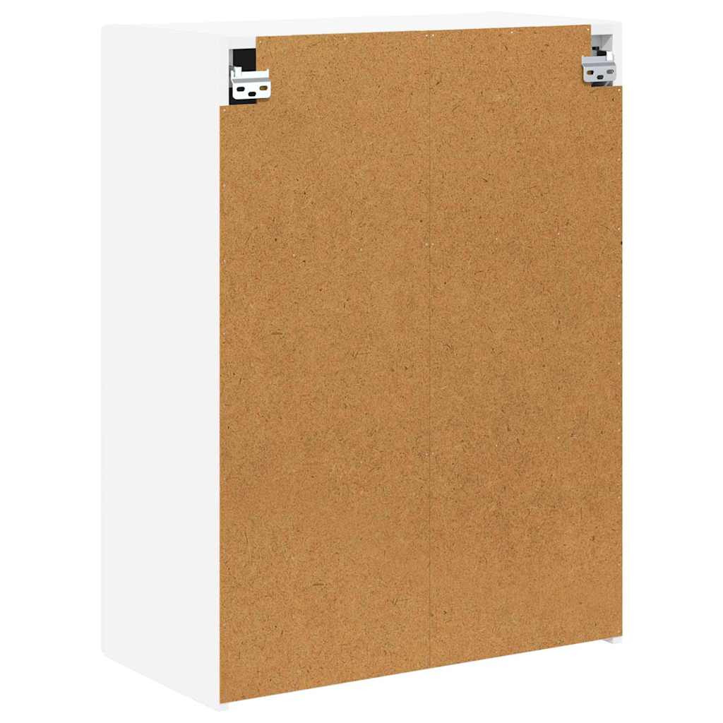 Ντουλάπι Τηλεόρασης Τοίχου Επιτοίχιο Λευκό 59,5 x 31 x 80 εκ