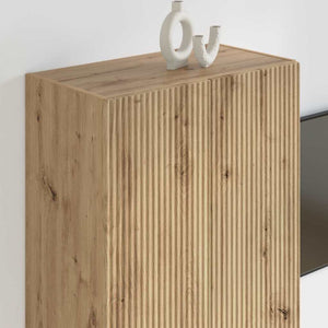 Ντουλάπι Τηλεόρασης Τοίχου 59,5 x 31 x 80 εκ Artisan Oak