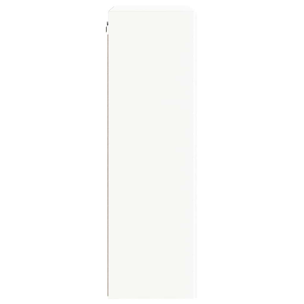 Ντουλάπι Τηλεόρασης Τοίχου Επιτοίχιο Λευκό 59,5 x 31 x 100 εκ.