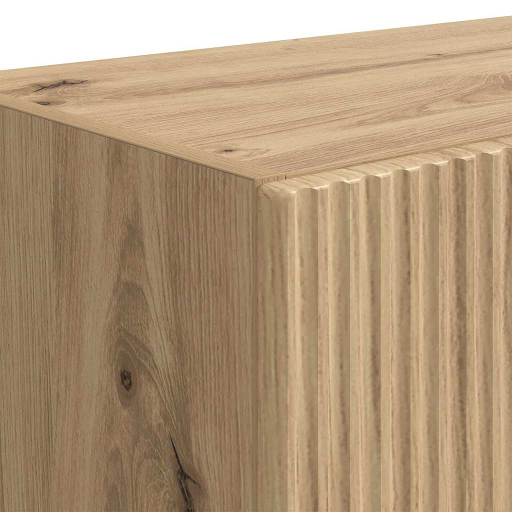 Ντουλάπι Τηλεόρασης Τοίχου Artisan Oak 59,5 x 31 x 100 εκ.