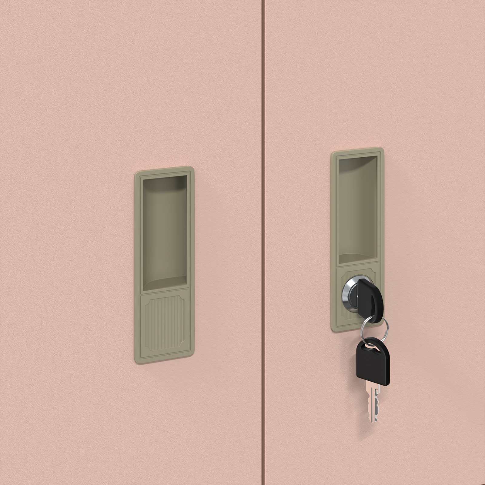 Ντουλάπι αποθήκευσης Ροζ 90 x 40 x 40 εκ Ατσάλι - Pakobazaar