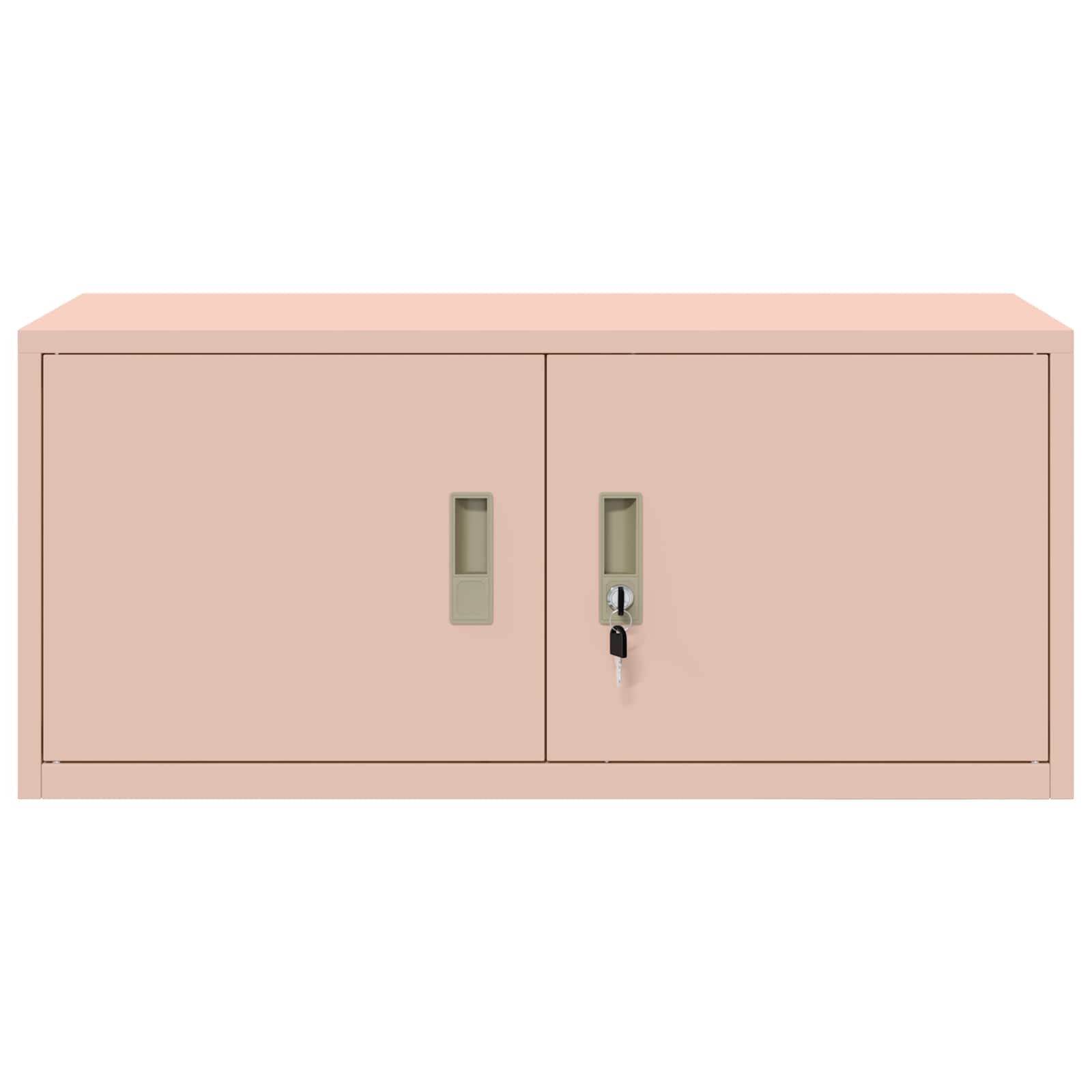 Ντουλάπι αποθήκευσης Ροζ 90 x 40 x 40 εκ Ατσάλι - Pakobazaar
