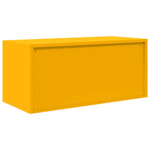 Ντουλάπι αποθήκευσης Χαμομηλί κίτρινο 90 x 40 x 40 εκ Ατσάλι - Pakobazaar