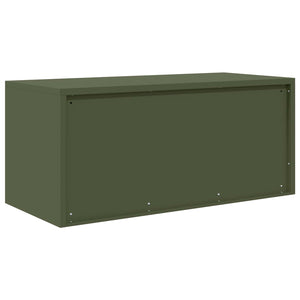 Ντουλάπι αποθήκευσης Ελιά Πράσινη 90 x 40 x 40 εκ Ατσάλι - Pakobazaar