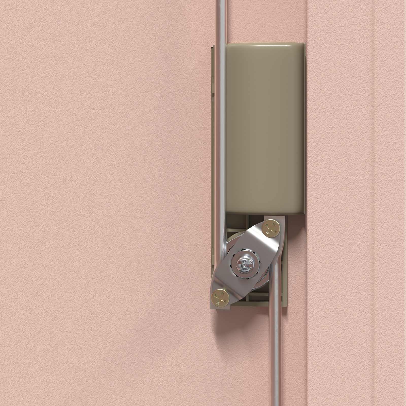 Ντουλάπι αποθήκευσης Ροζ 90 x 40 x 70 cm Ατσάλι - Pakobazaar