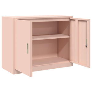 Ντουλάπι αποθήκευσης Ροζ 90 x 40 x 70 cm Ατσάλι - Pakobazaar