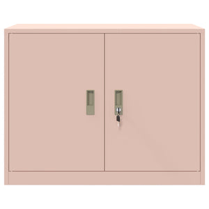 Ντουλάπι αποθήκευσης Ροζ 90 x 40 x 70 cm Ατσάλι - Pakobazaar