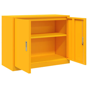 Ντουλάπι αποθήκευσης Χαμομηλί κίτρινο 90 x 40 x 70 cm Ατσάλι - Pakobazaar