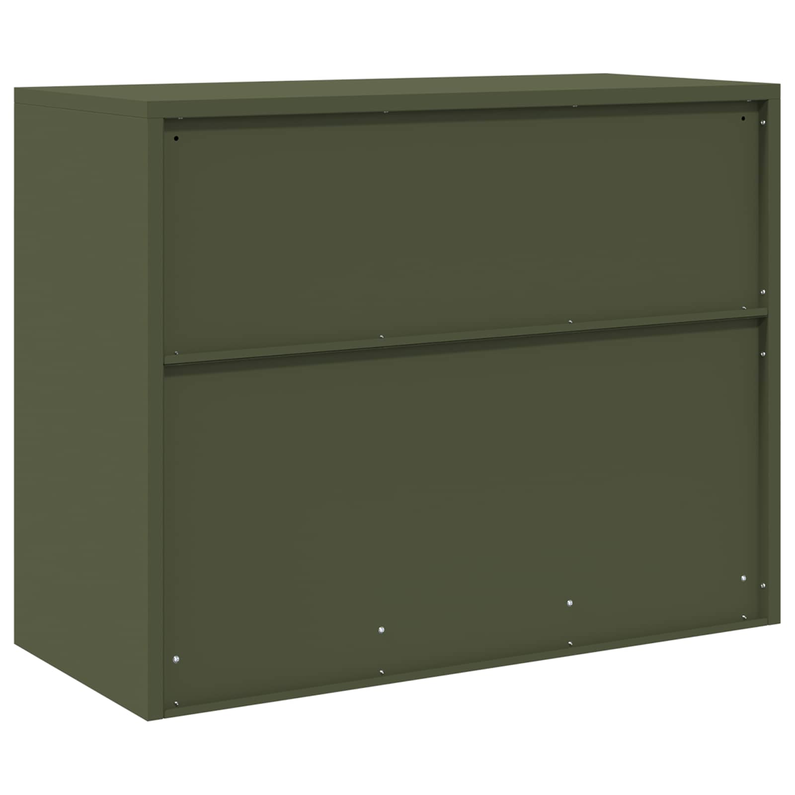 Ντουλάπι αποθήκευσης Ελιά Πράσινη 90 x 40 x 70 cm Ατσάλι - Pakobazaar