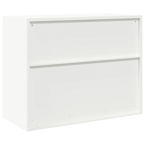 Ντουλάπι αποθήκευσης Λευκός 90 x 40 x 70 cm Ατσάλι - Pakobazaar