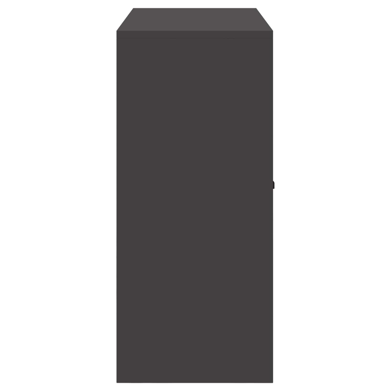 Ντουλάπι αποθήκευσης Μαύρο 90 x 40 x 90 cm Ατσάλι - Pakobazaar