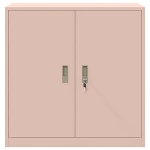 Ντουλάπι αποθήκευσης Ροζ 90 x 40 x 90 cm Ατσάλι - Pakobazaar