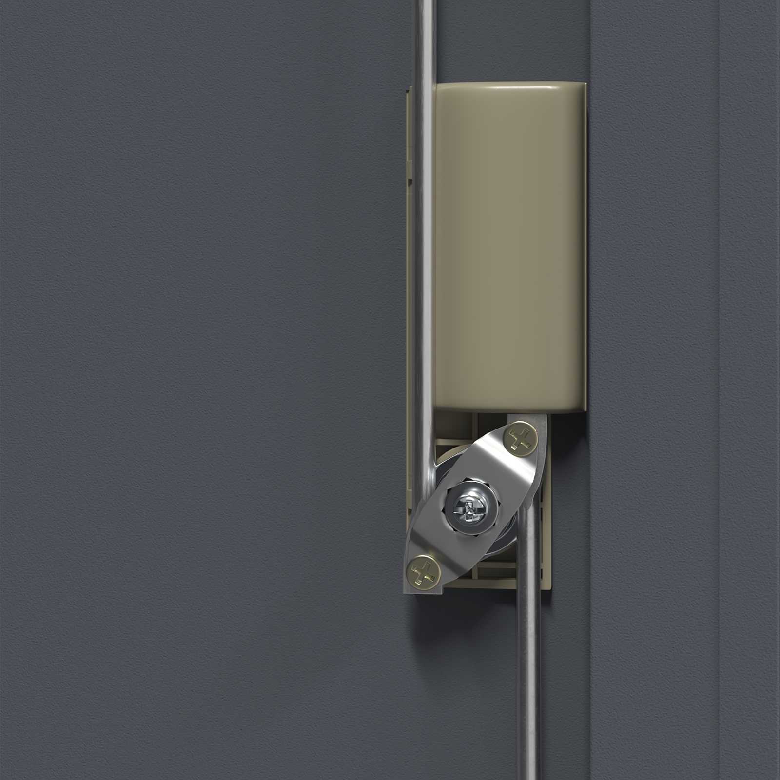 Ντουλάπι αποθήκευσης Ανθρακί 90 x 40 x 90 cm Ατσάλι - Pakobazaar