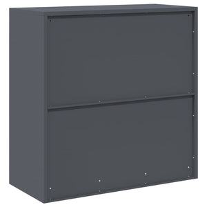 Ντουλάπι αποθήκευσης Ανθρακί 90 x 40 x 90 cm Ατσάλι - Pakobazaar