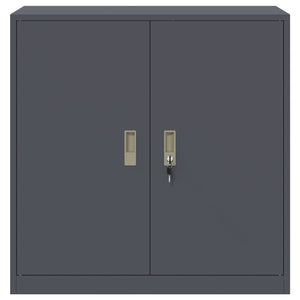 Ντουλάπι αποθήκευσης Ανθρακί 90 x 40 x 90 cm Ατσάλι - Pakobazaar