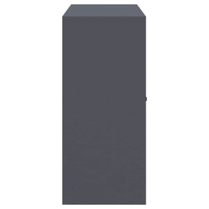 Ντουλάπι αποθήκευσης Ανθρακί 90 x 40 x 90 cm Ατσάλι - Pakobazaar