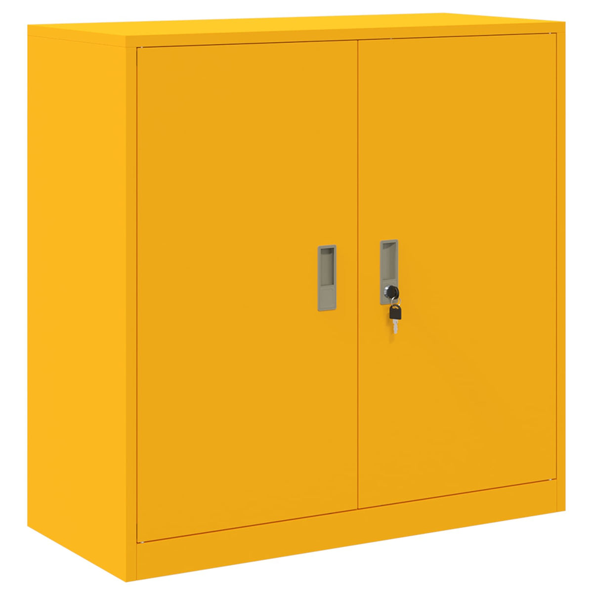 Ντουλάπι αποθήκευσης Χαμομηλί κίτρινο 90 x 40 x 90 cm Ατσάλι