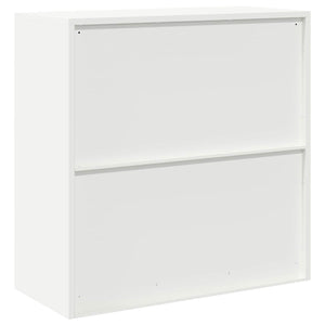 Ντουλάπι αποθήκευσης Λευκός 90 x 40 x 90 cm Ατσάλι - Pakobazaar