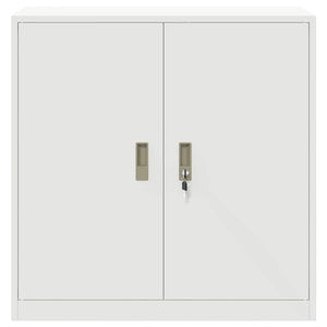 Ντουλάπι αποθήκευσης Λευκός 90 x 40 x 90 cm Ατσάλι - Pakobazaar