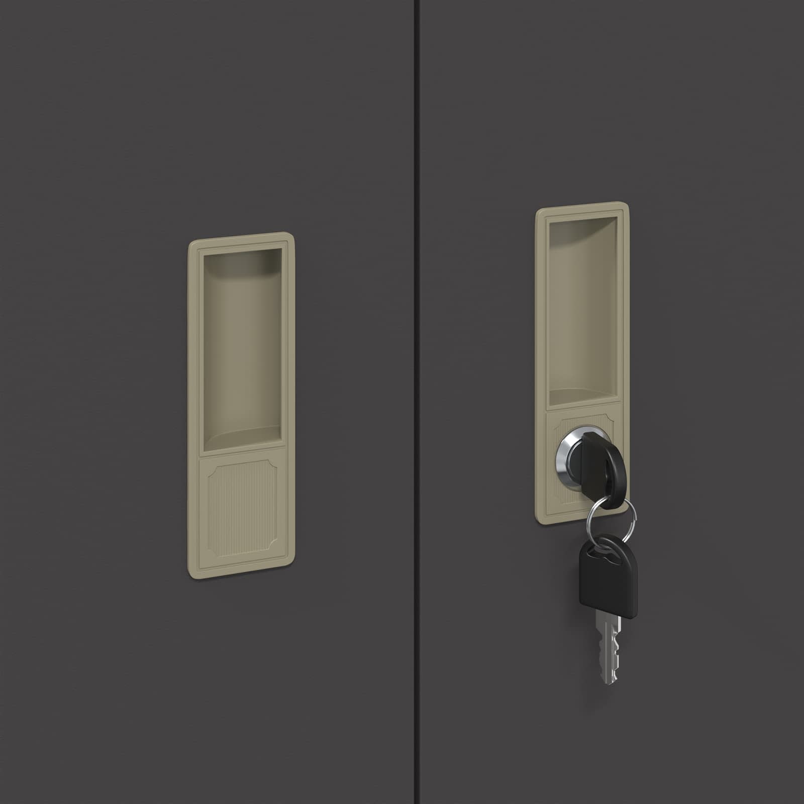 Ντουλάπι αποθήκευσης Μαύρο 90 x 40 x 105 cm Ατσάλι - Pakobazaar