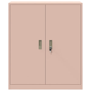 Ντουλάπι αποθήκευσης Ροζ 90 x 40 x 105 cm Ατσάλι - Pakobazaar