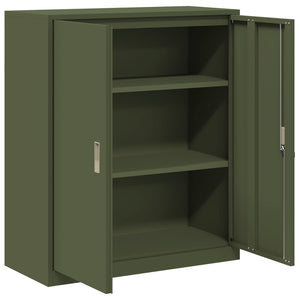 Ντουλάπι αποθήκευσης Ελιά Πράσινη 90 x 40 x 105 cm Ατσάλι - Pakobazaar