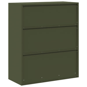 Ντουλάπι αποθήκευσης Ελιά Πράσινη 90 x 40 x 105 cm Ατσάλι - Pakobazaar