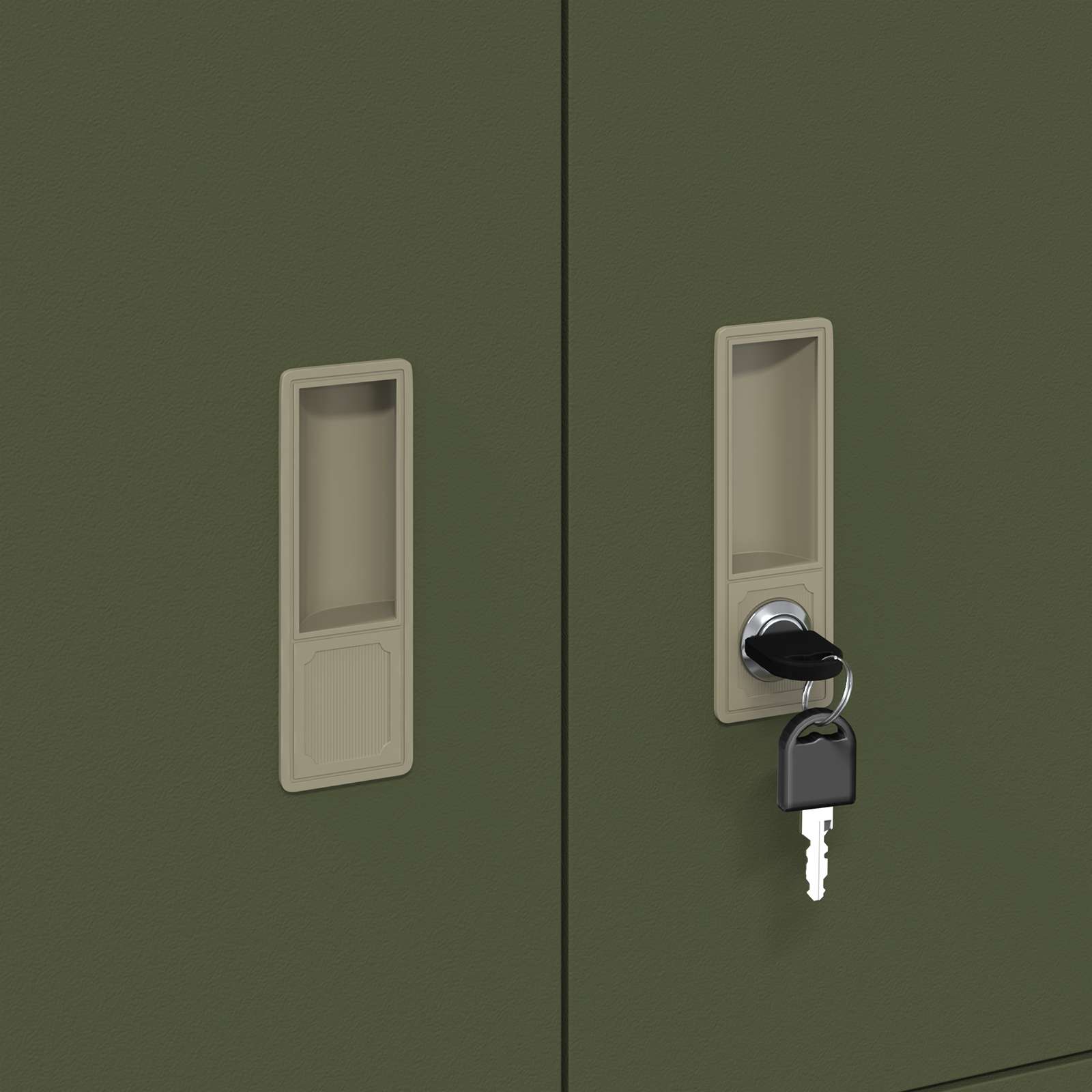 Ντουλάπι αποθήκευσης Ελιά Πράσινη 80 x 40 x 40 cm Ατσάλι - Pakobazaar