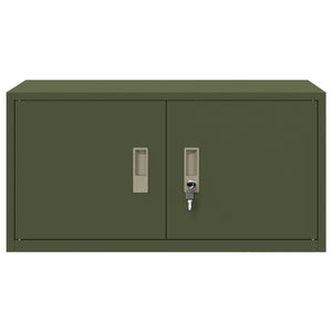 Ντουλάπι αποθήκευσης Ελιά Πράσινη 80 x 40 x 40 cm Ατσάλι