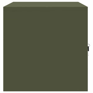 Ντουλάπι αποθήκευσης Ελιά Πράσινη 80 x 40 x 40 cm Ατσάλι