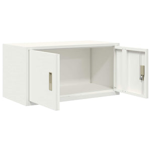 Ντουλάπι αποθήκευσης Λευκός 80 x 40 x 40 cm Ατσάλι
