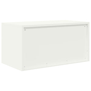 Ντουλάπι αποθήκευσης Λευκός 80 x 40 x 40 cm Ατσάλι