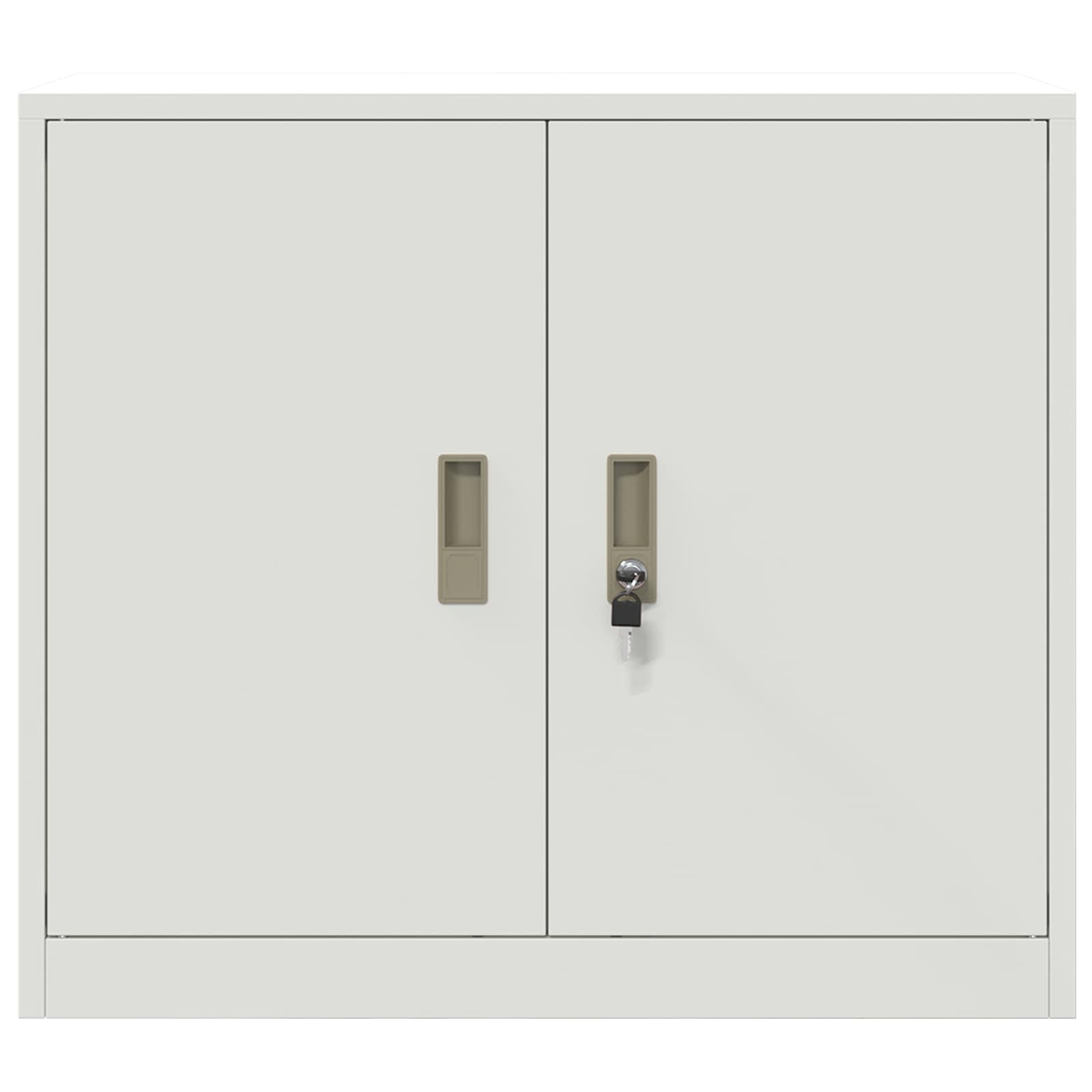 Ντουλάπι αποθήκευσης Λευκός 80 x 40 x 70 εκ Ατσάλι - Pakobazaar