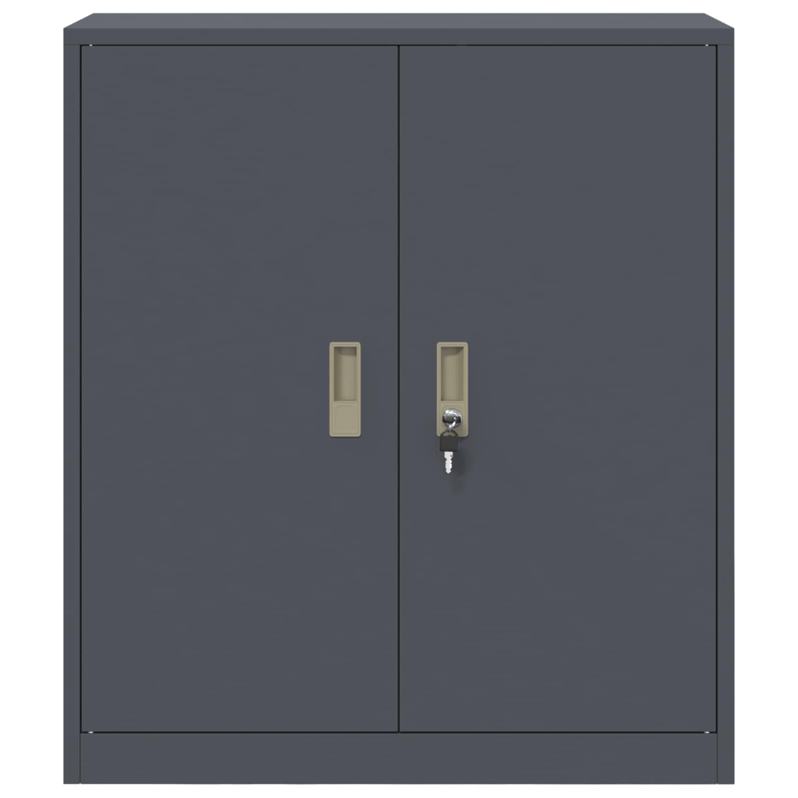 Ντουλάπι αποθήκευσης Ανθρακί 80 x 40 x 90 εκ Ατσάλι - Pakobazaar