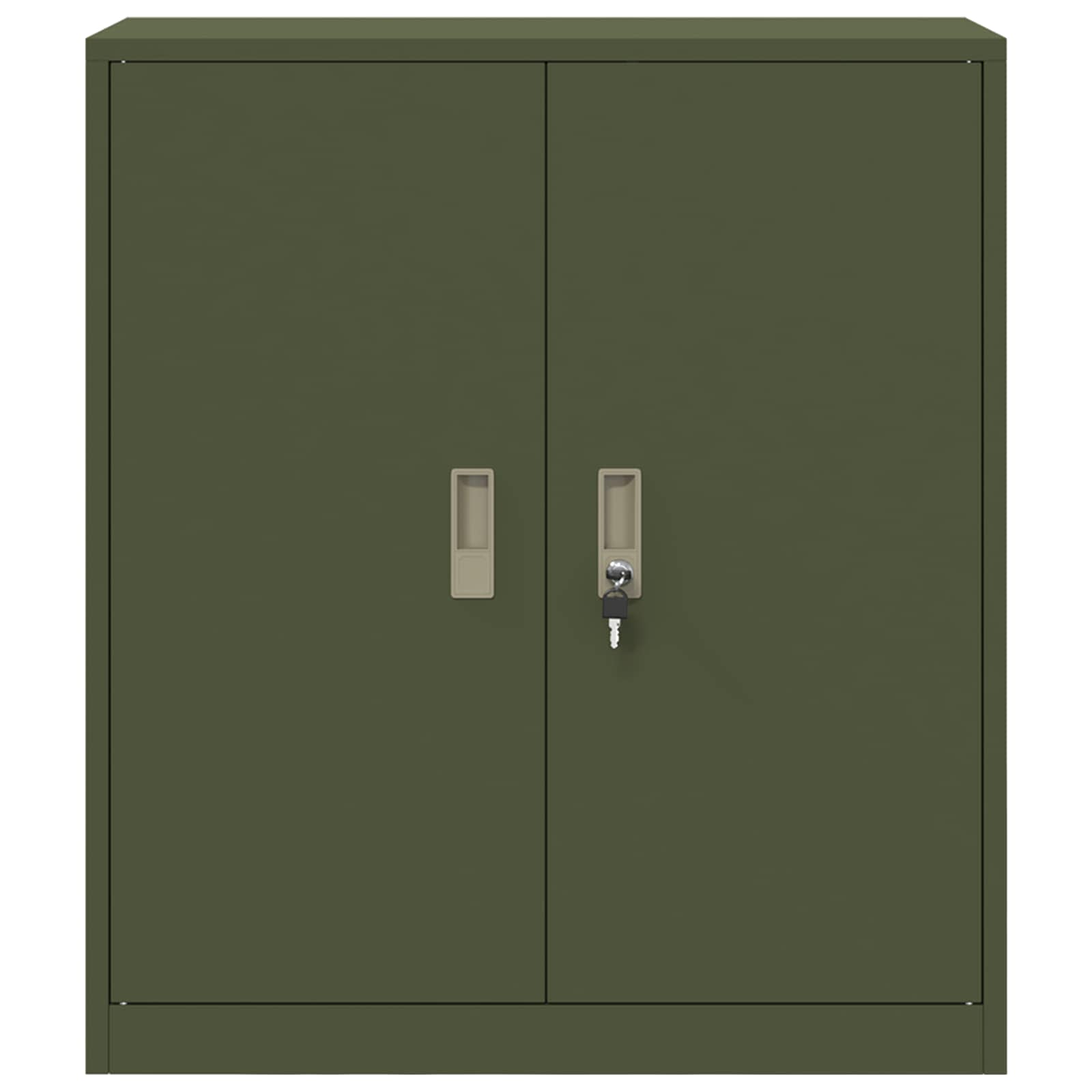 Ντουλάπι αποθήκευσης Ελιά Πράσινη 80 x 40 x 90 εκ Ατσάλι - Pakobazaar