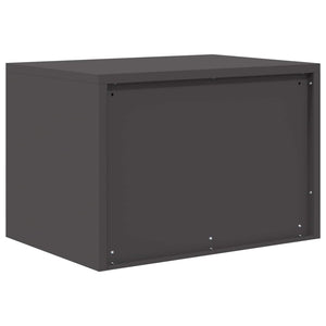 Ντουλάπι αποθήκευσης Μαύρο 60 x 40 x 40 εκ. Ατσάλι