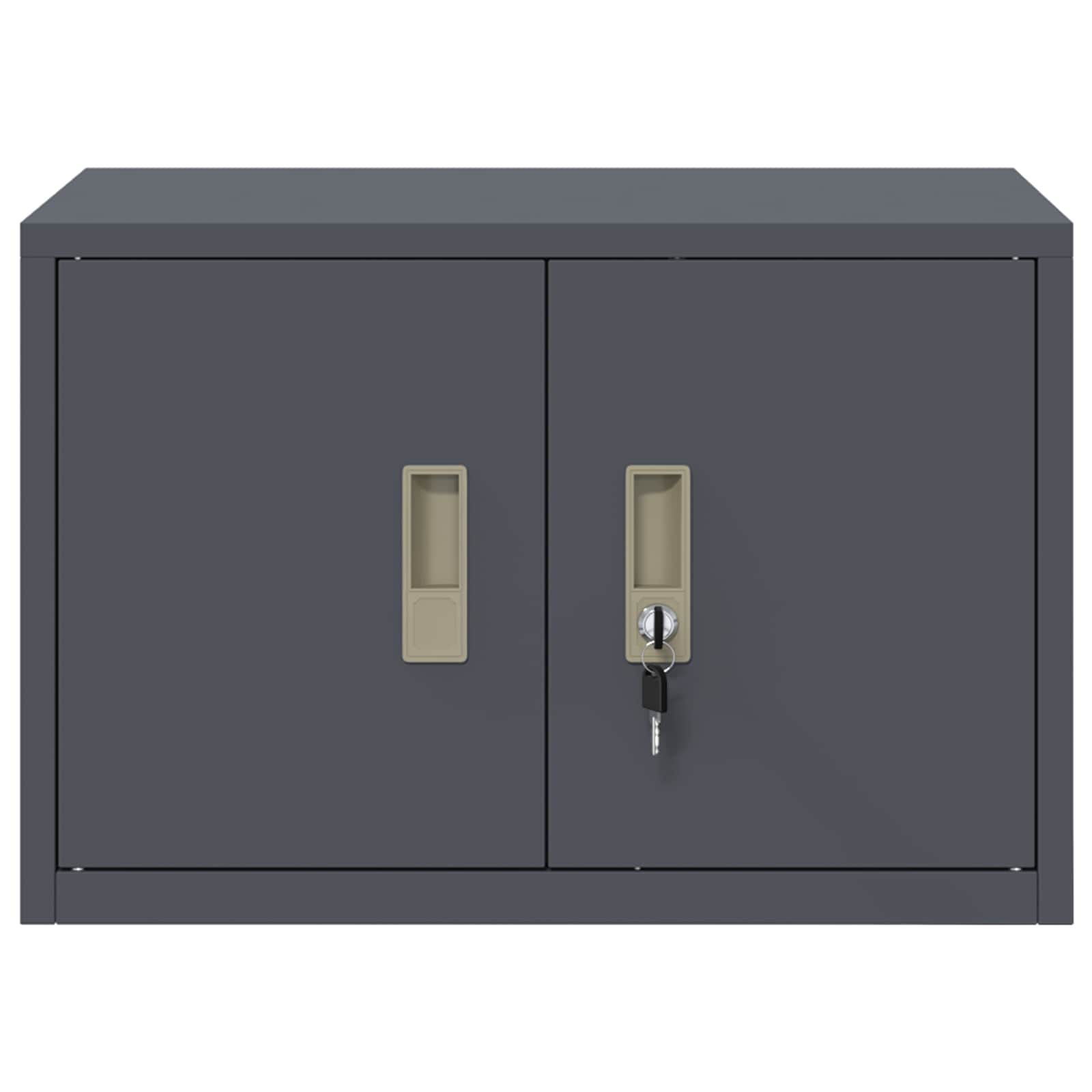 Ντουλάπι αποθήκευσης Ανθρακί 60 x 40 x 40 εκ. Ατσάλι - Pakobazaar