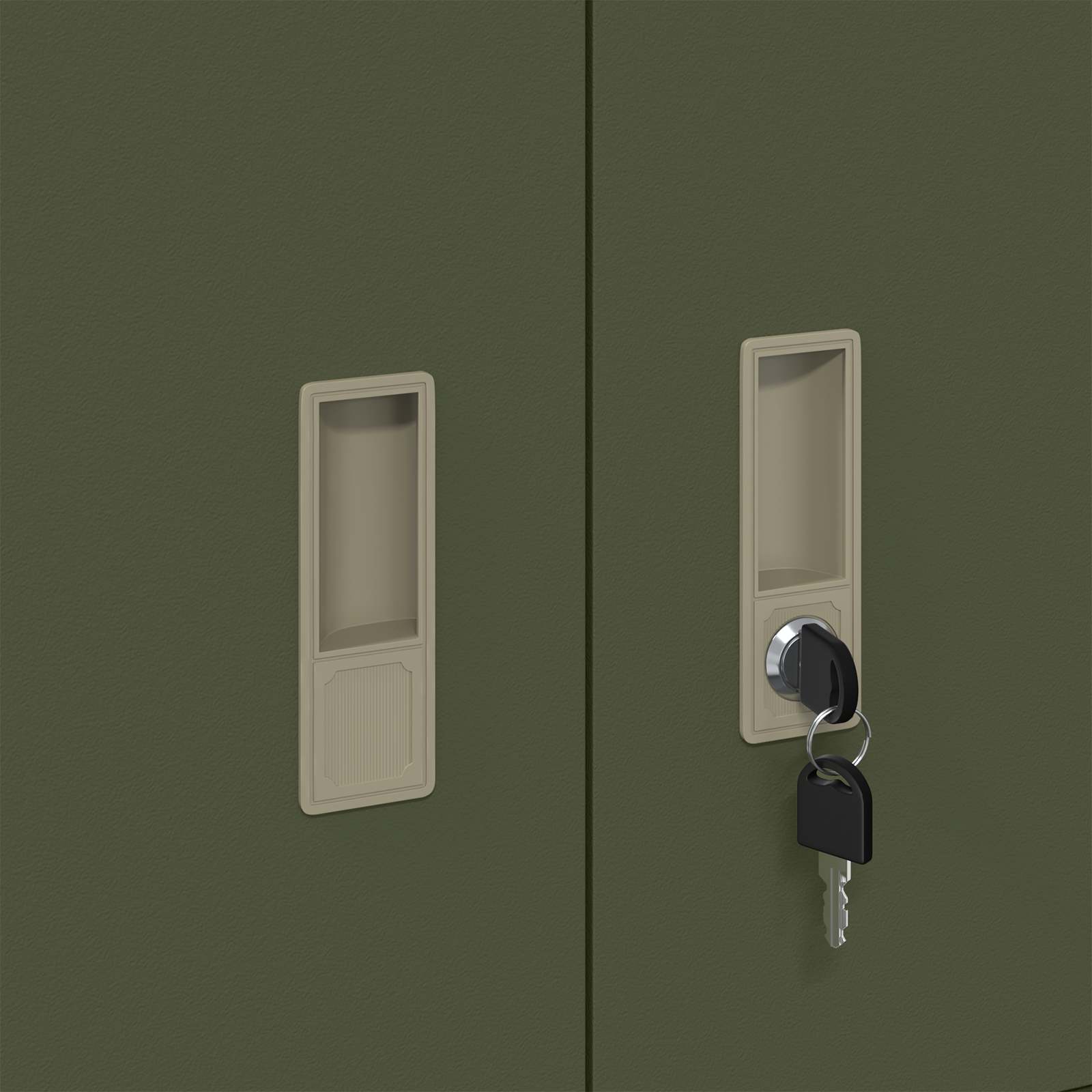 Ντουλάπι αποθήκευσης Ελιά Πράσινη 60 x 40 x 40 εκ. Ατσάλι - Pakobazaar