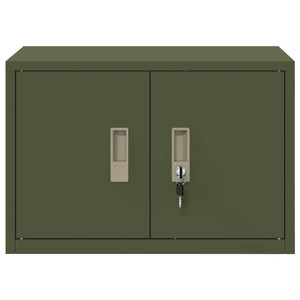 Ντουλάπι αποθήκευσης Ελιά Πράσινη 60 x 40 x 40 εκ. Ατσάλι - Pakobazaar