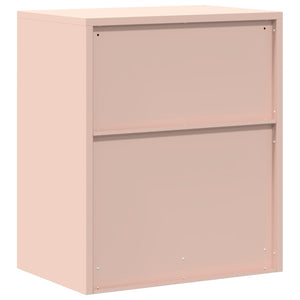 Ντουλάπι αποθήκευσης Ροζ 60 x 40 x 70 εκ. Ατσάλι - Pakobazaar