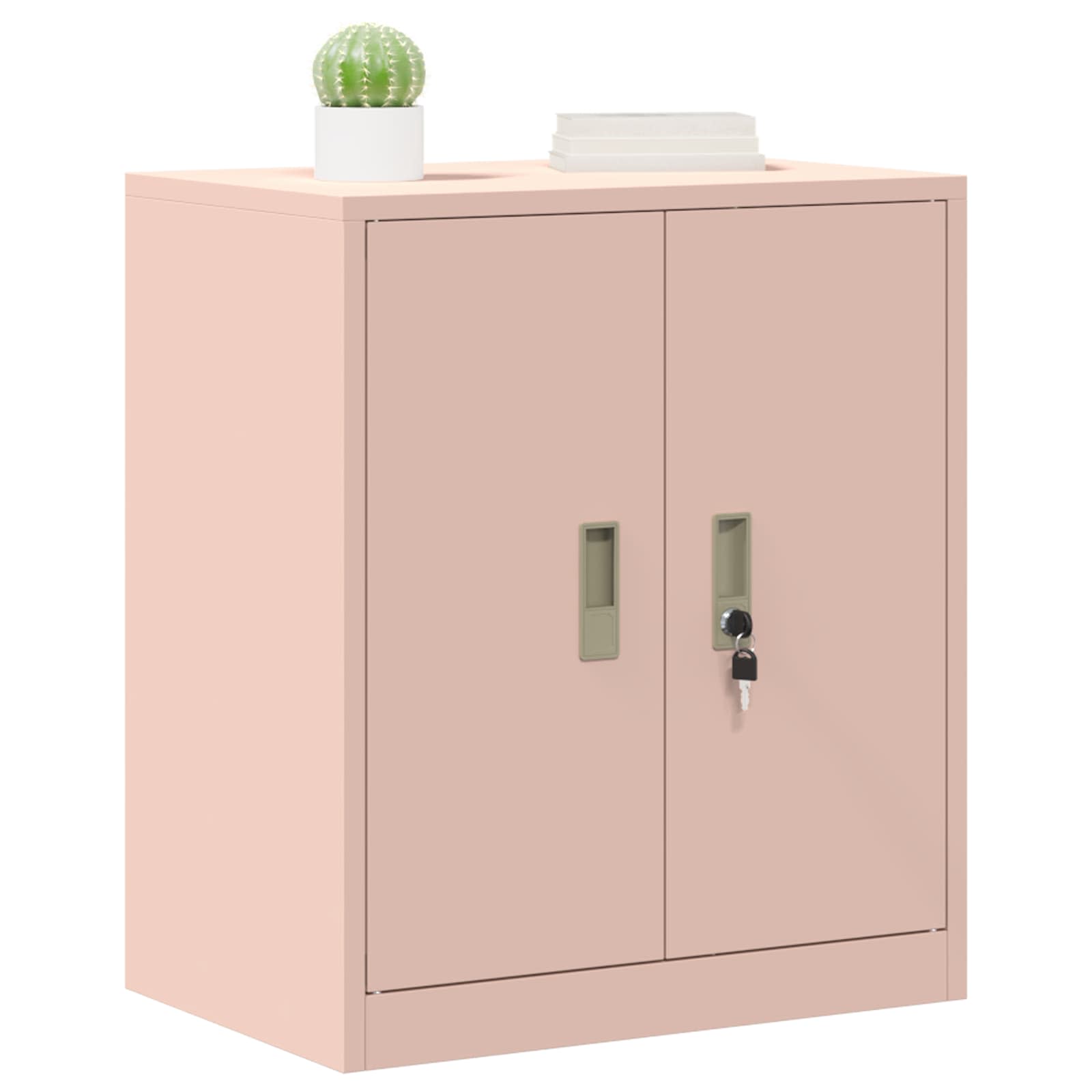 Ντουλάπι αποθήκευσης Ροζ 60 x 40 x 70 εκ. Ατσάλι - Pakobazaar