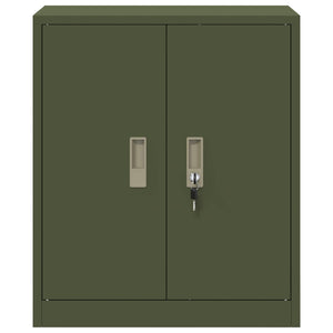 Ντουλάπι αποθήκευσης Ελιά Πράσινη 60 x 40 x 70 εκ. Ατσάλι