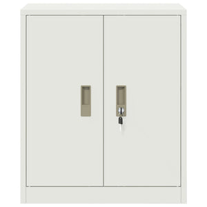 Ντουλάπι αποθήκευσης Λευκός 60 x 40 x 70 εκ. Ατσάλι